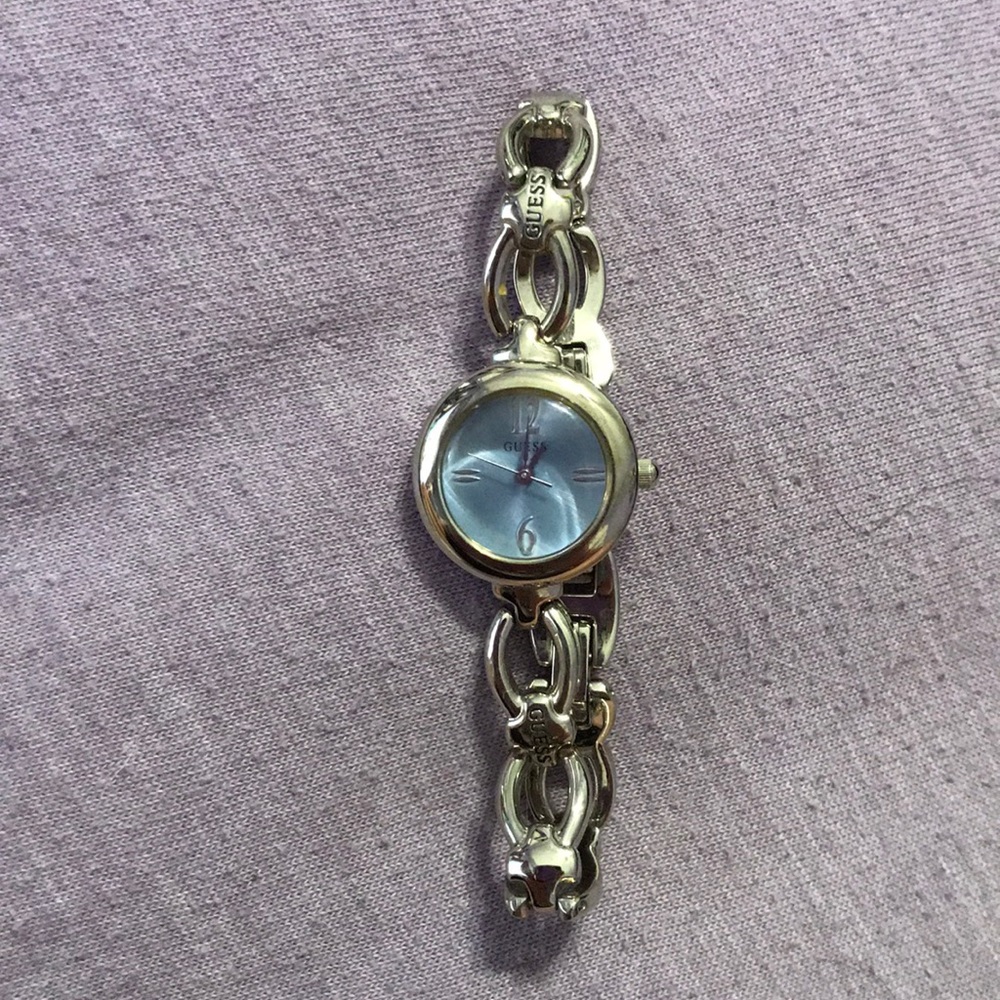 Authentic antique guess watch with case